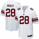 Nike Men & Women & Youth Giants #28 Hosley White Team Color Game Jersey,baseball caps,new era cap wholesale,wholesale hats